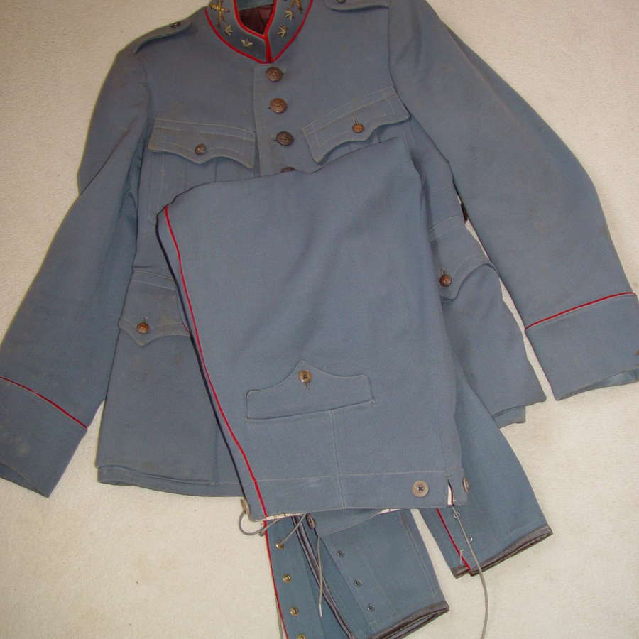 Dutch army officers "Buitenmodel" tunic and trousers