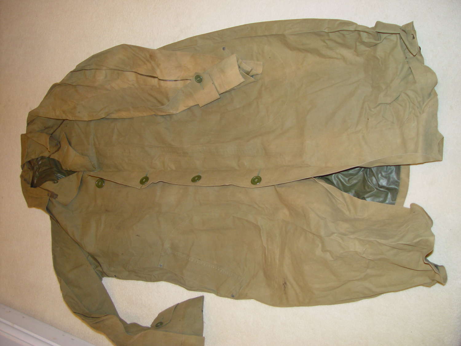 US army raincoat