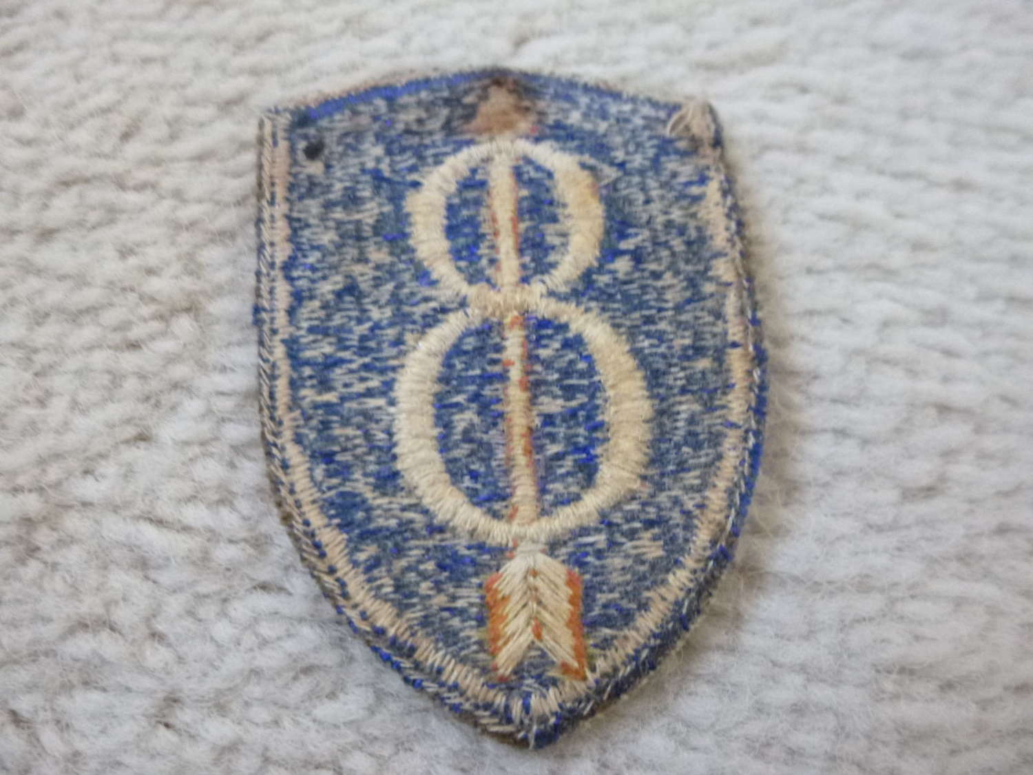 US Army 8th infantry division patch