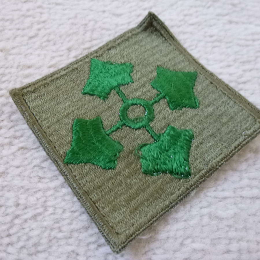 US army 4th infantry division patch