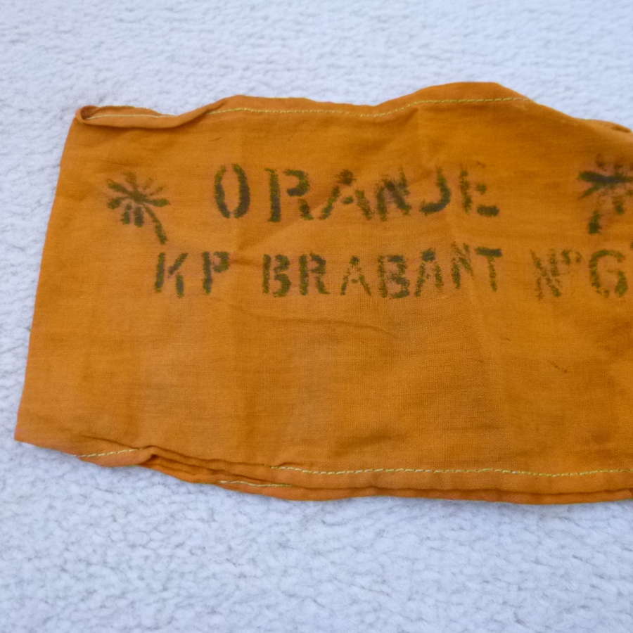 Dutch resistance "Knokploeg Brabant" brassard