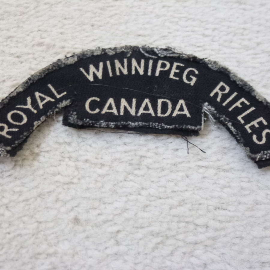 Canadian Royal Winnipeg Rifles shoulder title