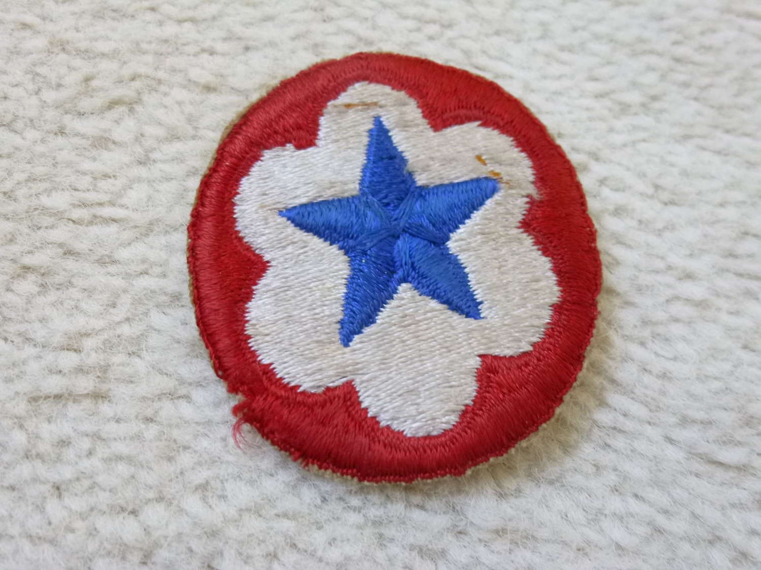 US army Army Service Forces shoulder patch