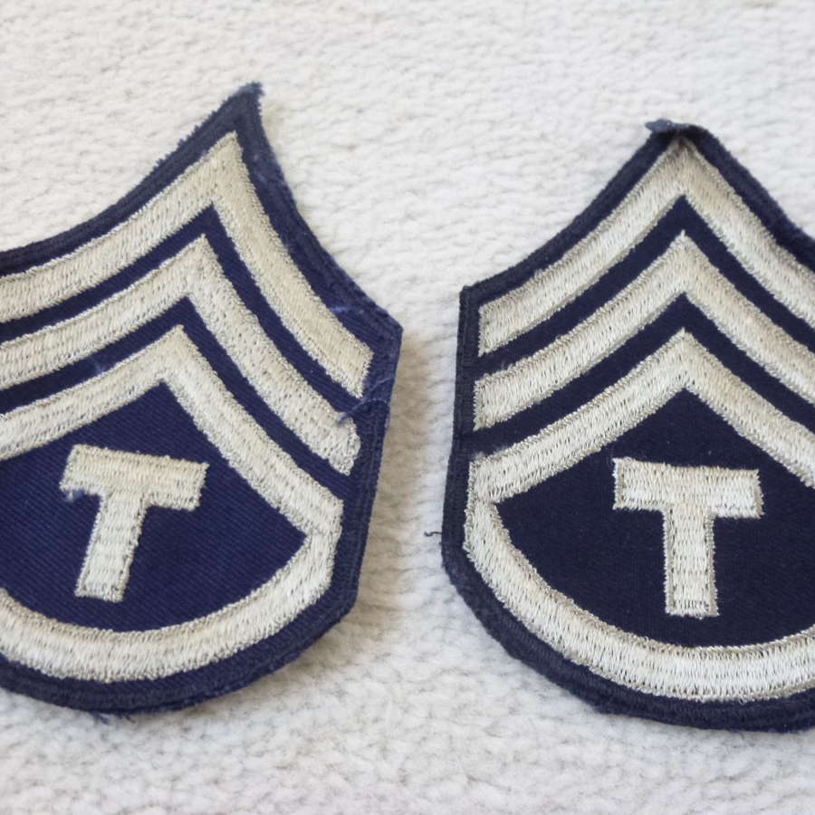 US army Technical Sergeant stripes