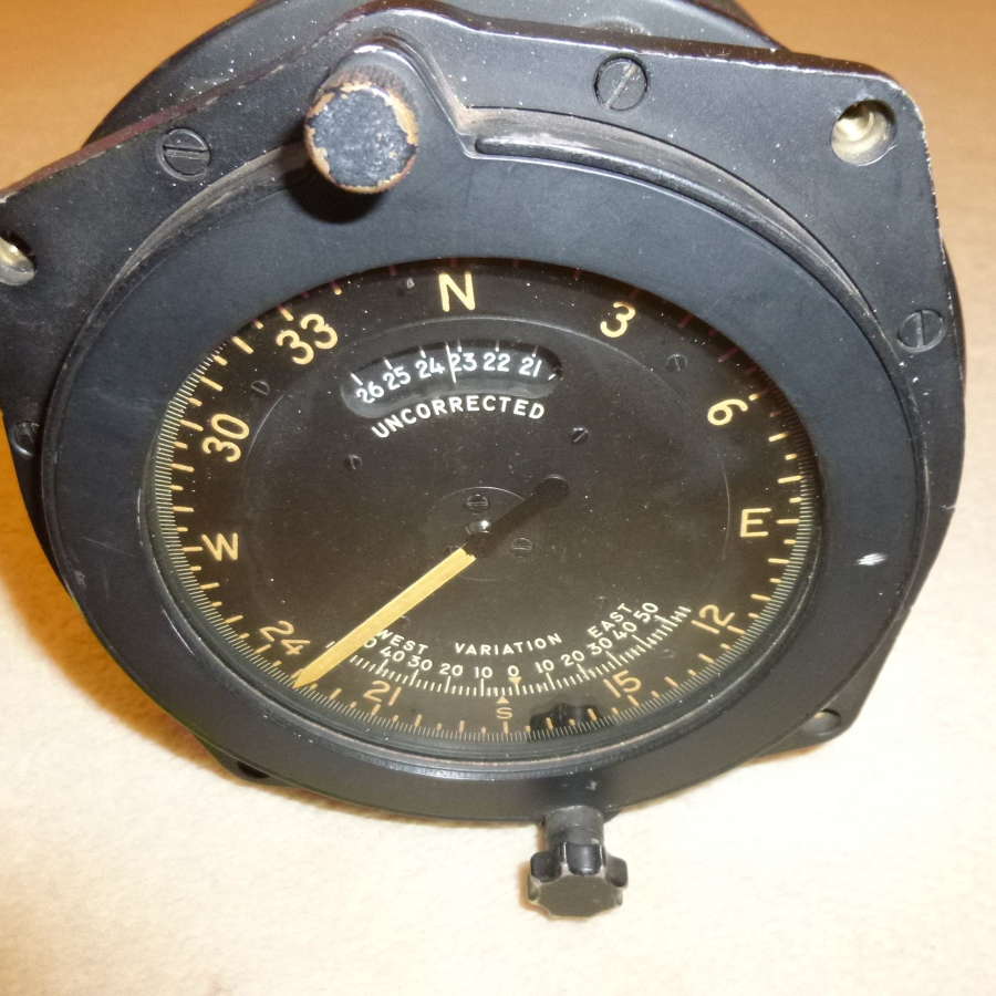 US army Air Force flux gate master compass indicator