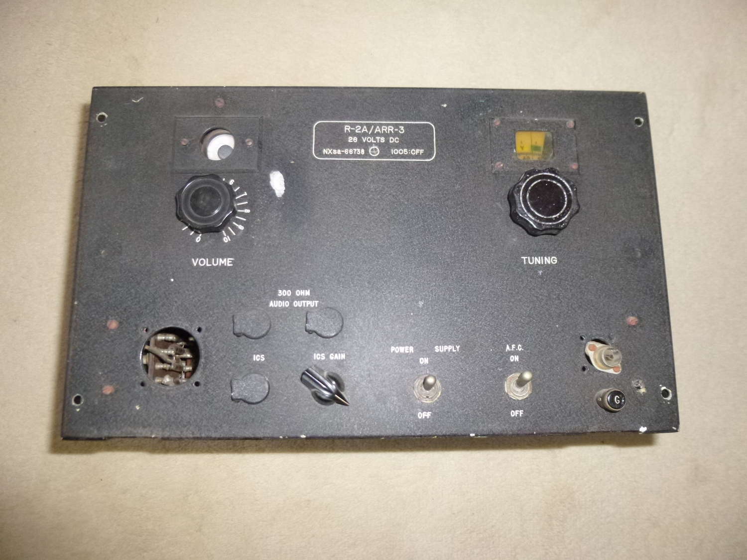 R-2A/APR-3 sonobuoy receiver