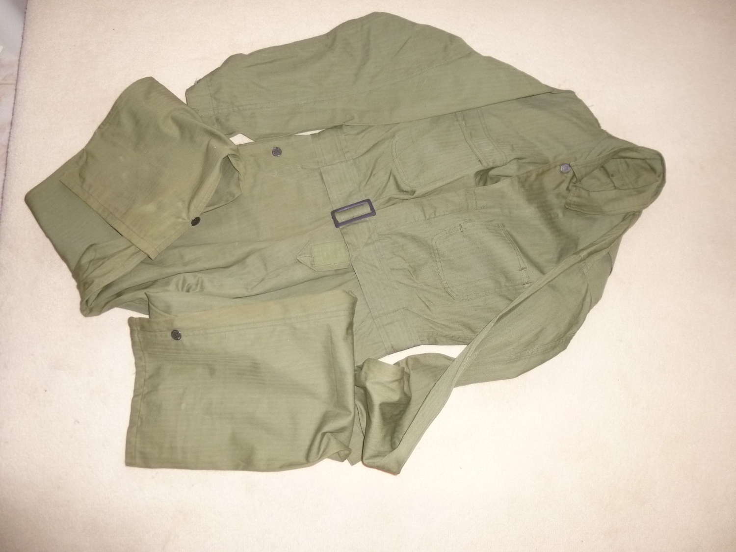 US Army HBT tanker's coveralls