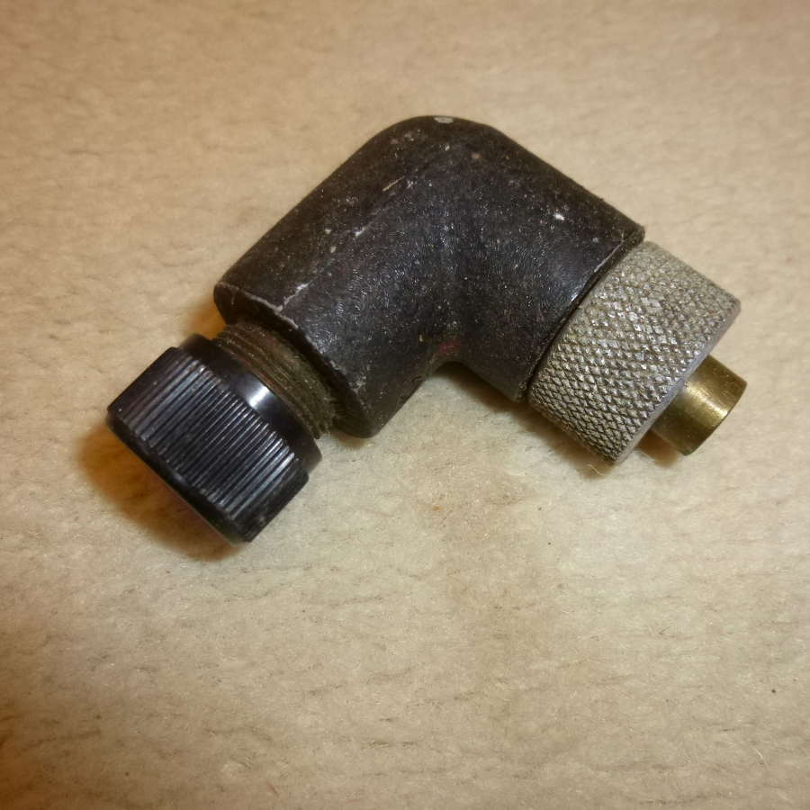 US Air Force Bendix MS-52a drive cable elbow connector