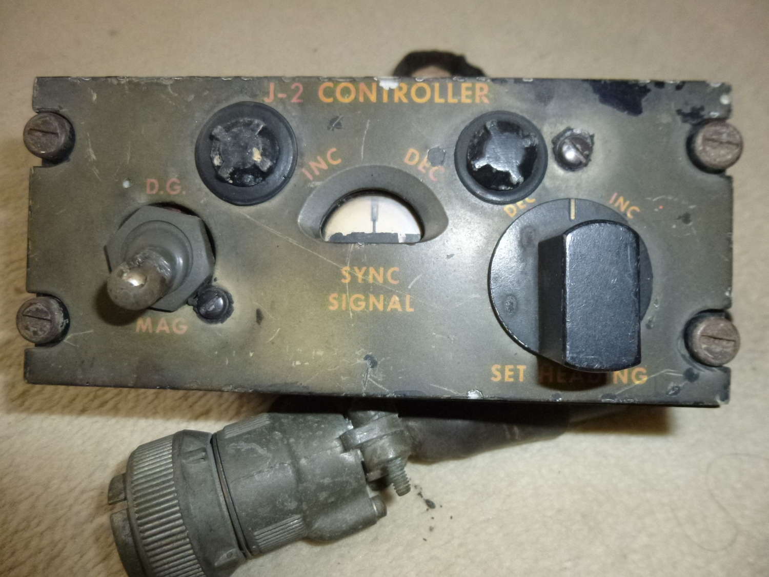 RCAF sperry compass controller