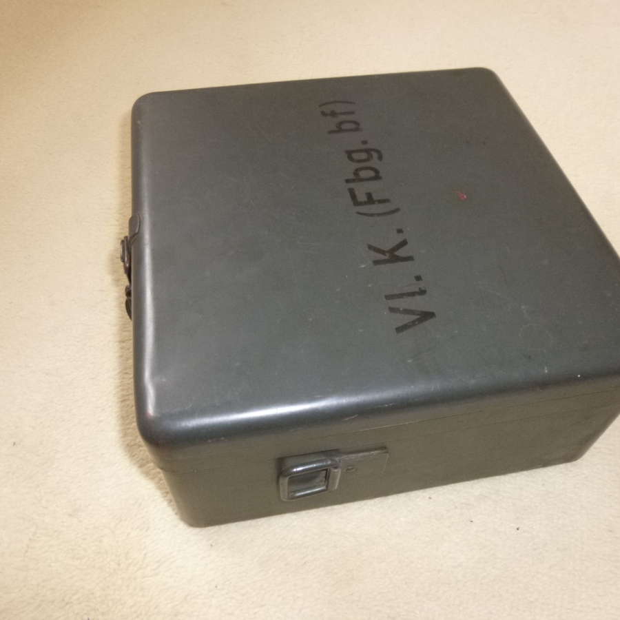Wehrmacht box for "V.K.(Fgb.bf) radio remote control cable