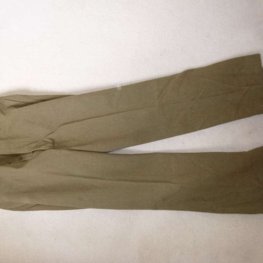 US army "musterd" wool trousers