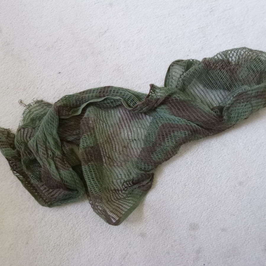 A British camouflage scarf