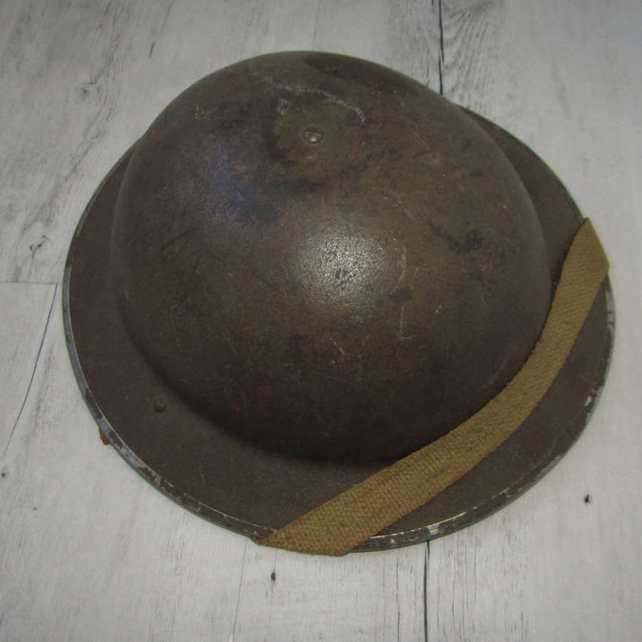 1939(?) dated British Brody helmet